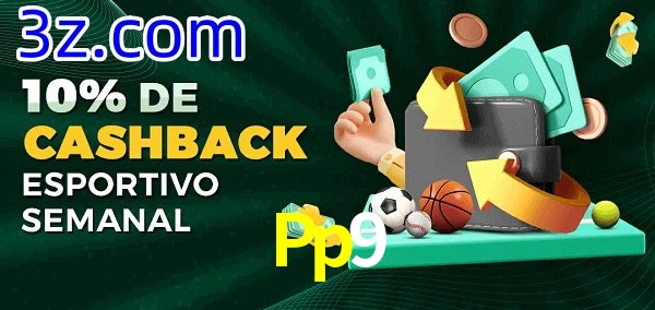 10% de bônus de cashback na Pp9